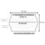 ÉTIQUETTES N° LOT Meto 32X19 mm A CONSOMMER DE PRÉFÉRENCE AVANT LE