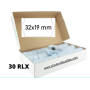 ETIQUETTES 32X19 IMPRESSION PERSONNALISÉE POUR étiqueteuse 2 lignes