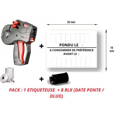 DATE PONTE OEUF ETIQUETAGE PONDU LE A CONSOMMER DE PREFERENCE AVANT LE