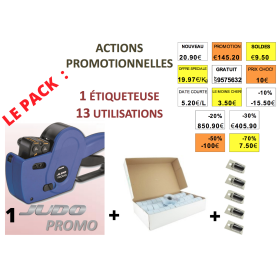 Etiqueteuse POUR PROMOTION MAGASIN DATE COURTE REMISE SOLDE PRIX CHOC