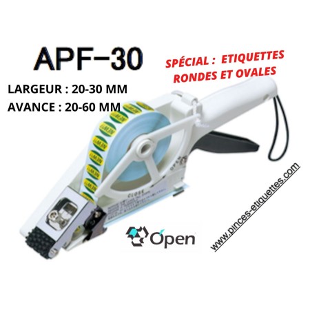 APPLICATEUR D'ÉTIQUETTES RONDE OVALE DISTRIBUTEUR DÉVIDEUR PASTILLE