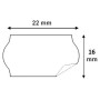 Étiquettes 18x16mm Blanches pour Étiqueteuse Sato PB DUO 16
