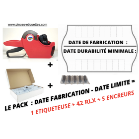 DATEUSE pour DATE DE FABRICATION - DATE LIMITE DE CONSOMMATION