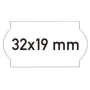 Etiquettes METO 32x19 BLANCHE ADHÉSIF AMOVIBLE  DECOLLABLE