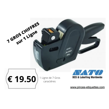 Etiqueteuse SATO JUDO POUR PROMOTION MAGASIN REMISE SOLDE PRIX CHOC