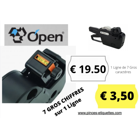 Etiqueteuse POUR PROMOTION MAGASIN DATE COURTE REMISE SOLDE PRIX CHOC