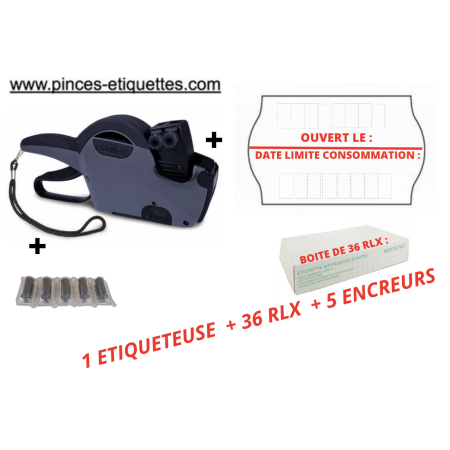 Etiqueteuse ETIQUETAGE DATE OUVERTURE ET DLC