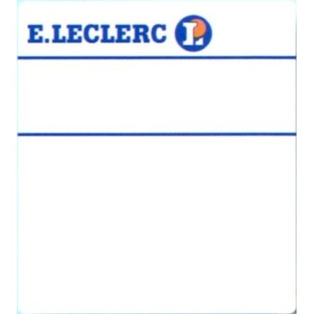 Étiquettes Pré-Imprimées Leclerc 40x45mm pour Imprimante Paxar Monarch 9825 Aladin