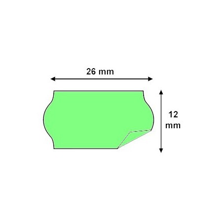 Étiquettes 18x16mm Couleurs pour Étiqueteuse Sato PB DUO 16