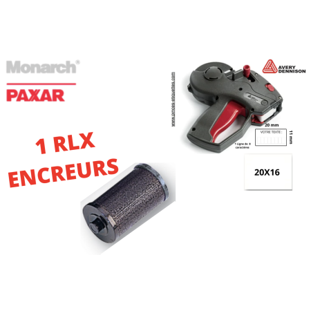 1136 / 1131 Tampon Encreur Etiqueteuses AVERY PAXAR MONARCH ENCRES