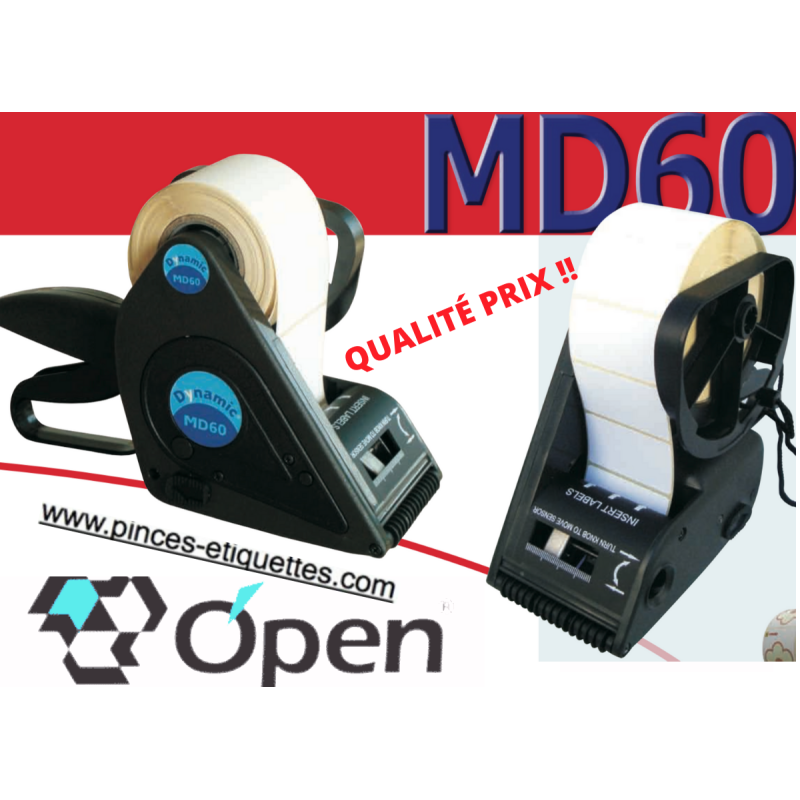 Distributeur D'Étiquettes Lourd Duty Genware - Pour Rouleau Unique De 50 Mm