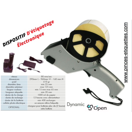 DISTRIBTEUR ELECTRONIQUE DÉVIDEUR DEPOSE ÉTIQUETTES AUTOMATIQUE