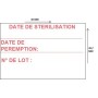 Etiquettes de stérilisation pour Sato PB3