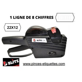 Etiqueteuse BLITZ Etiquettes 22X12mm étiquetage 1 ligne bonne QUALITE