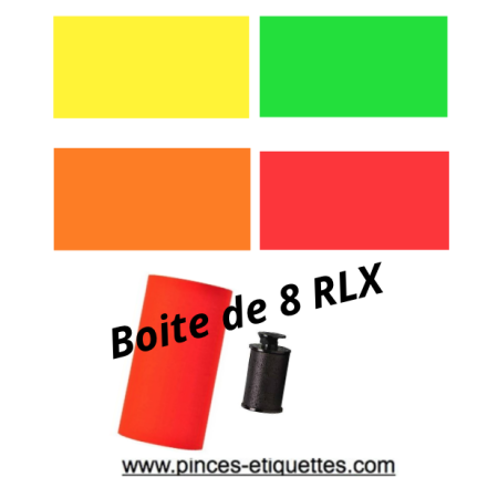 1131 Rouleaux Étiquettes 20x11 FLUO étiqueteuse Avery Paxar Monarch