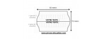 Les Etiquettes Format 32X19 mm pour étiqueteuse Meto Tovel Printex METO TOVEL PRINTEX OPEN 